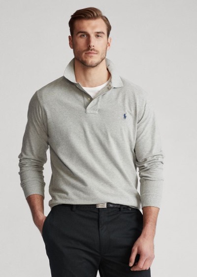 Men's Polo Ralph Lauren Classic Fit Long Sleeve Polos | 346021XWE